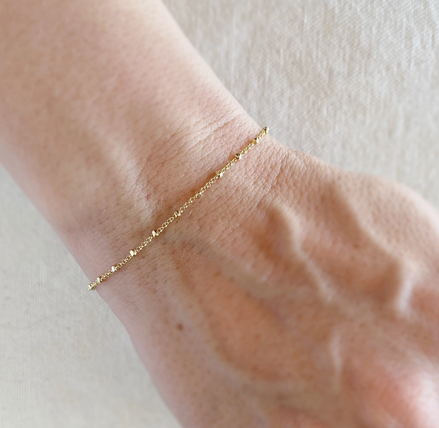 Spaced Bead Braceclet