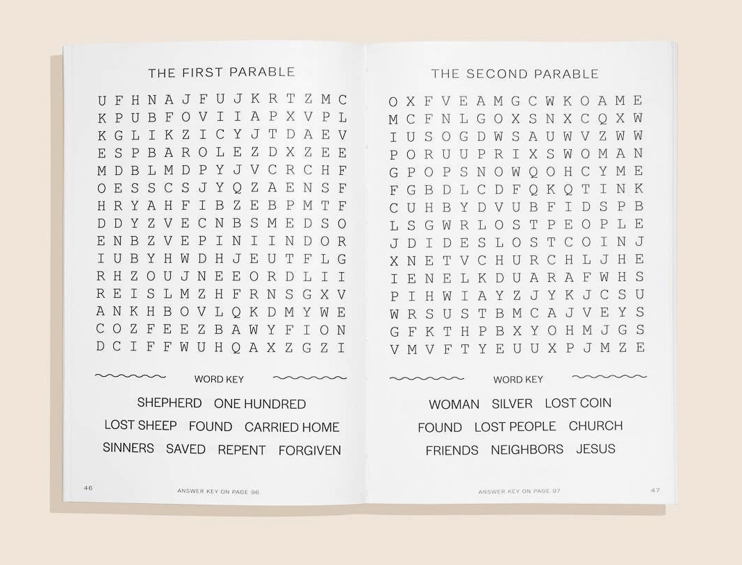 Bible Word Search for Kids