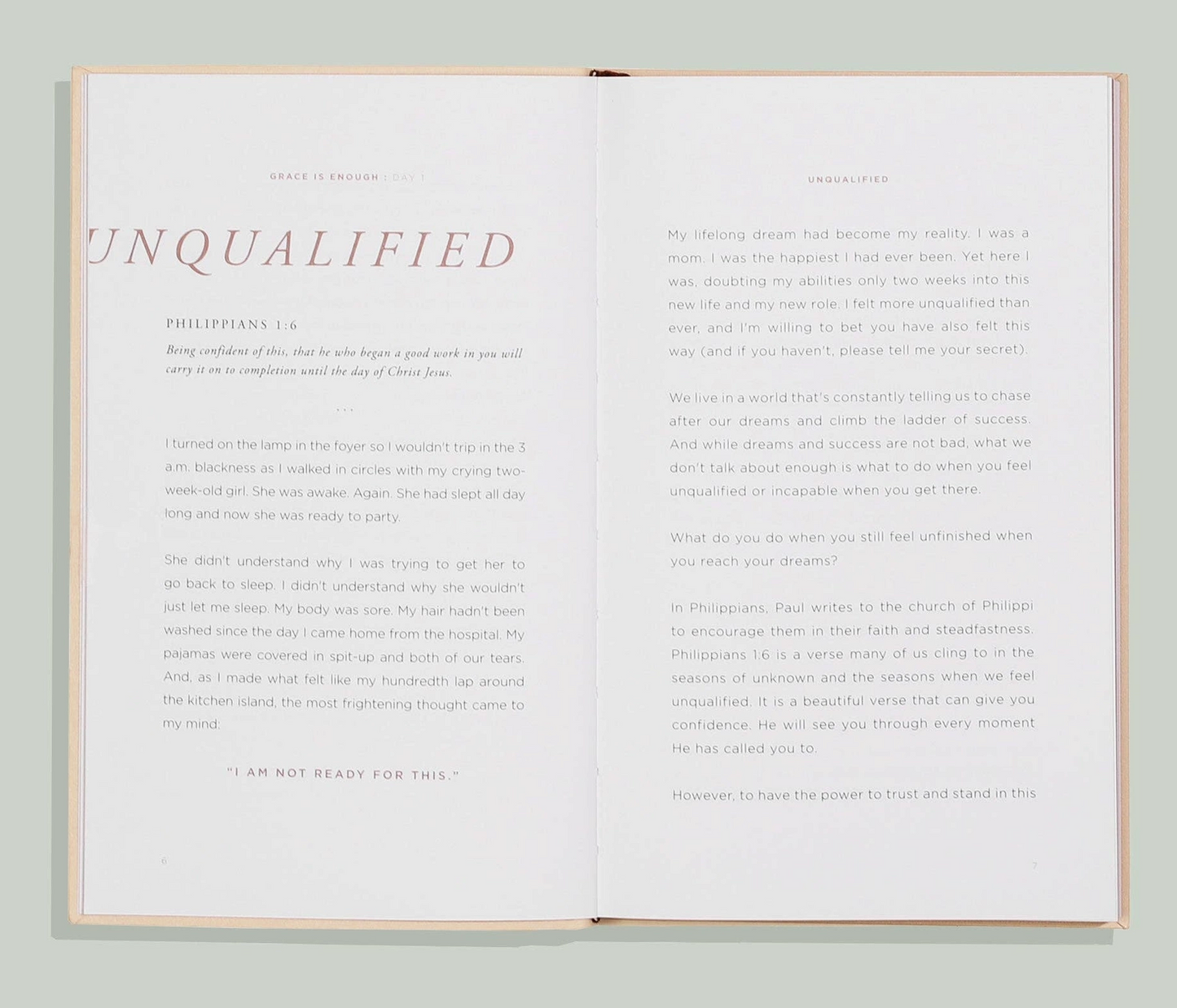 Grace Is Enough Devotional