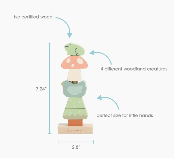 Woodland Stacking Toy