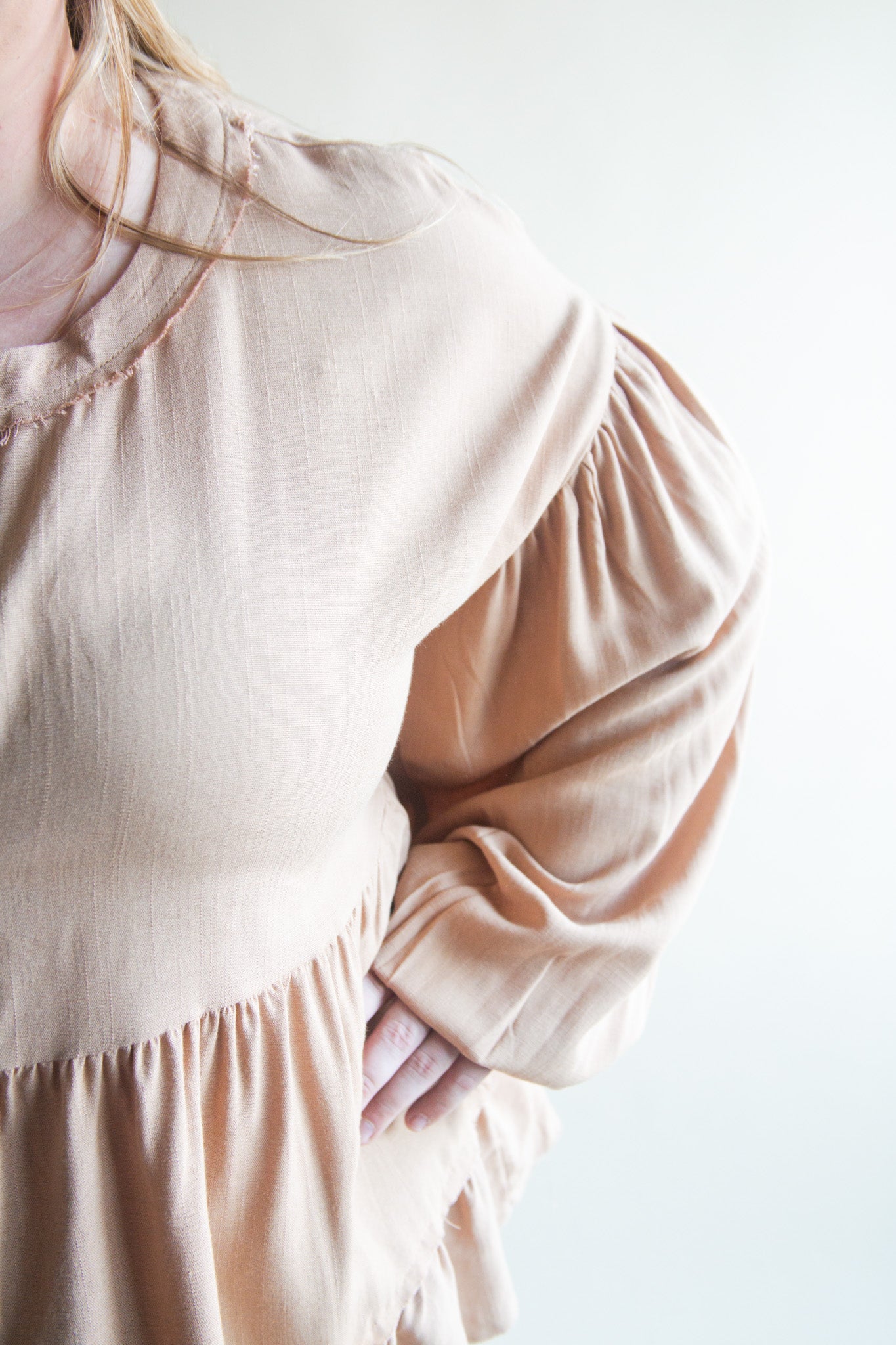 Babydoll Flare Blouse