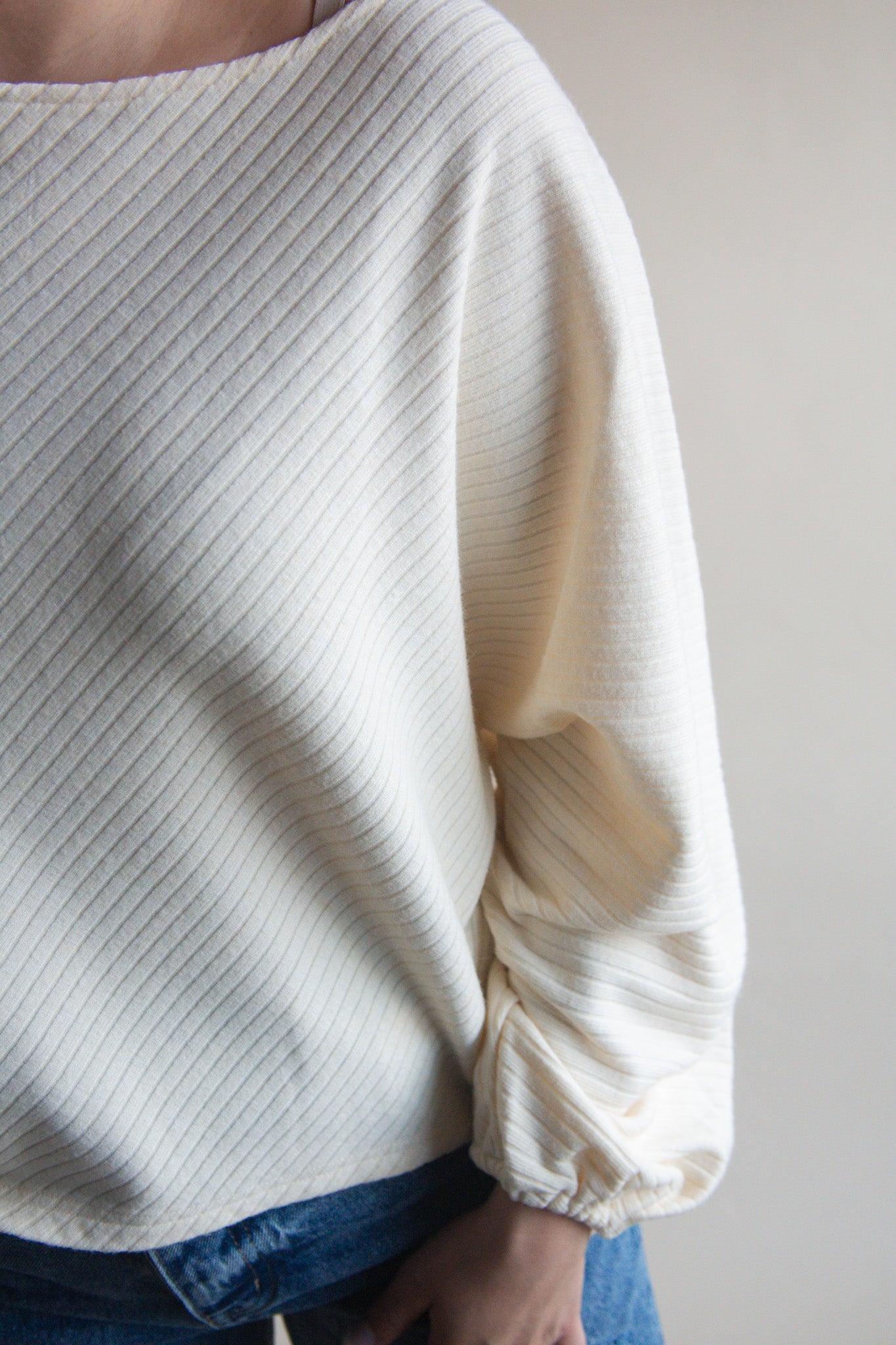 Ivory Slouchy Sweater