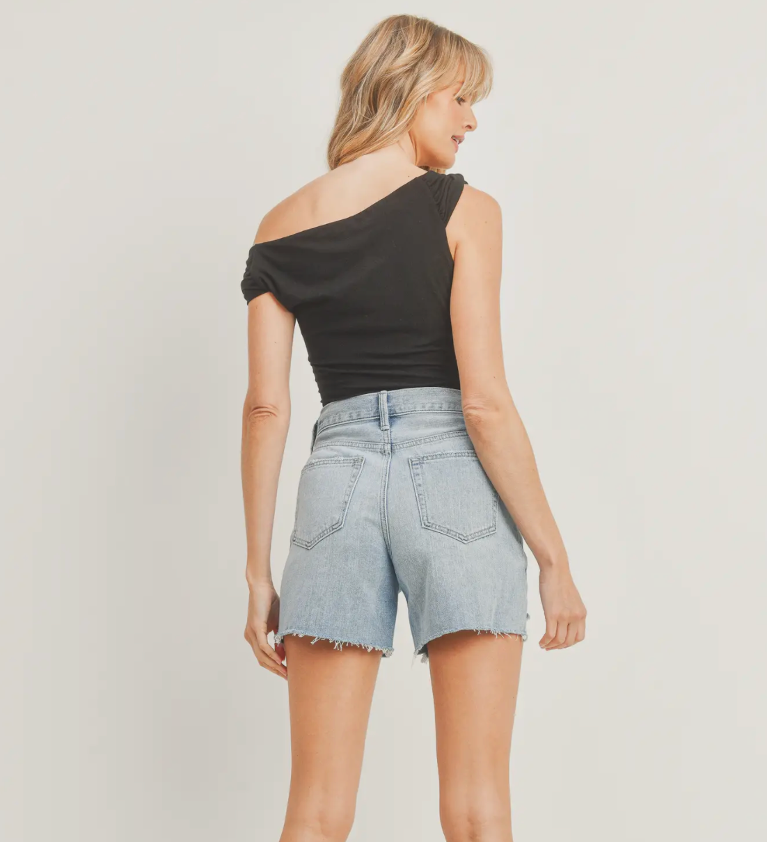 High Rise Boyfriend Short