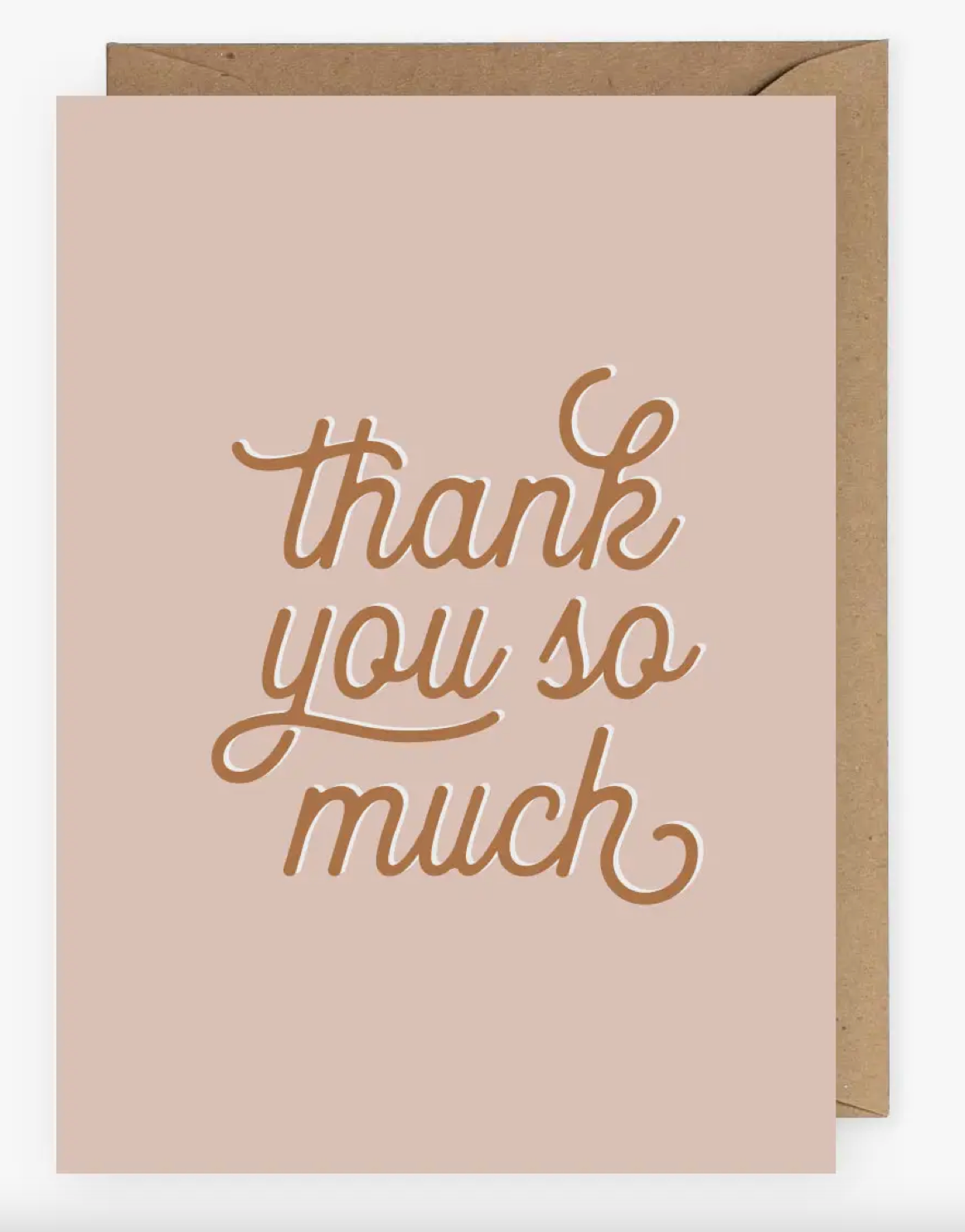Thank You So Much Greeting Card