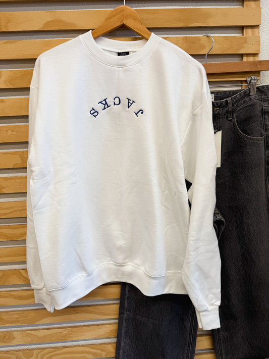 JACKS Embroidered Crewneck