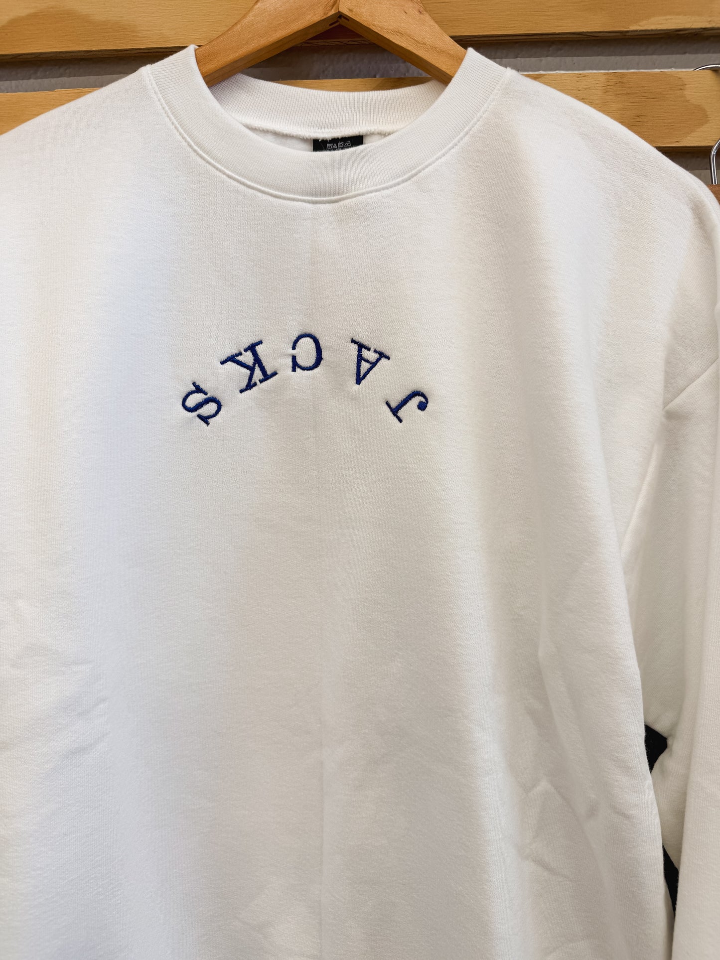JACKS Embroidered Crewneck