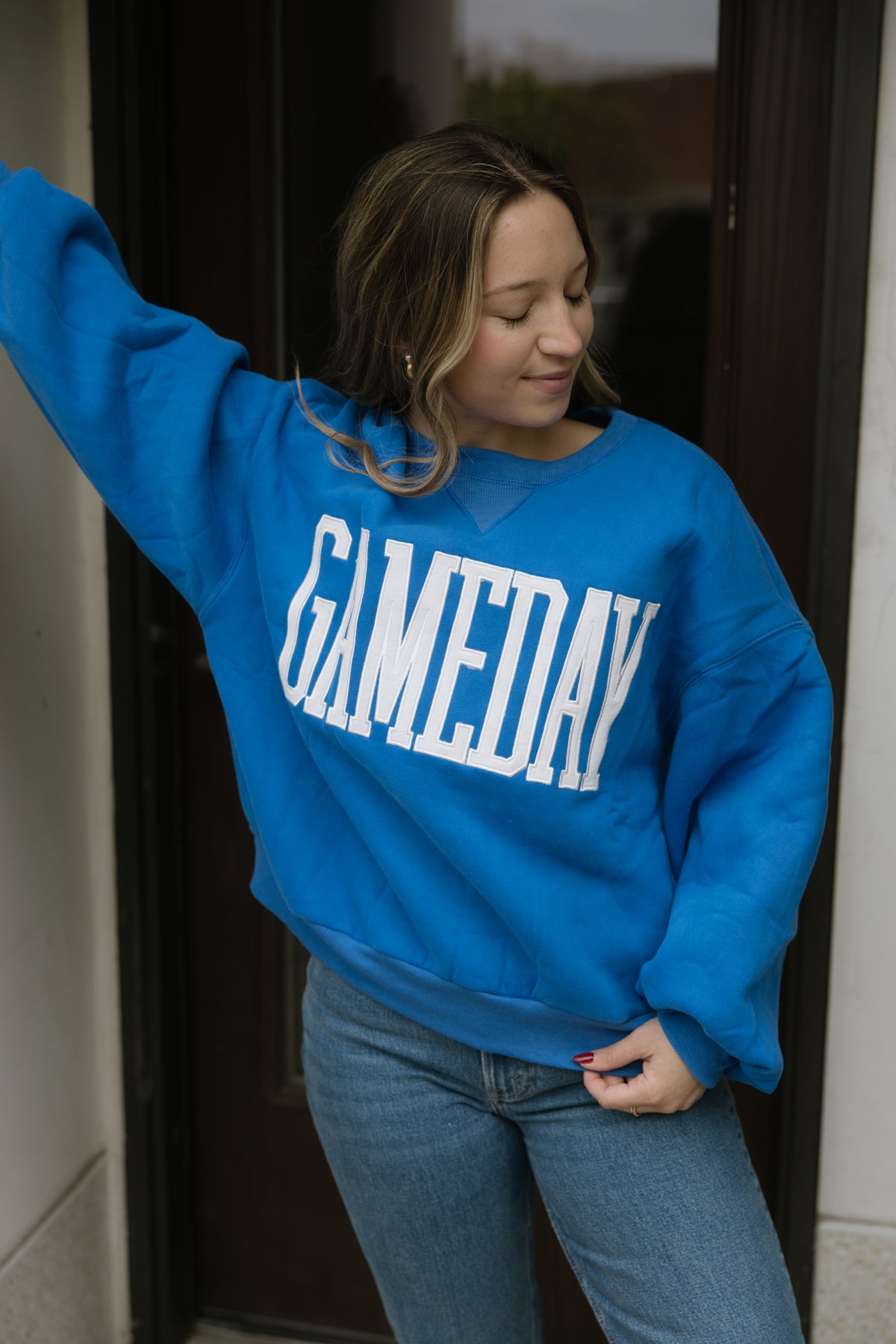 Blue Gameday Sweatshirt