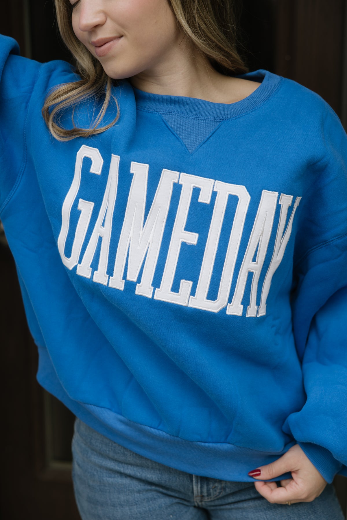 Blue Gameday Sweatshirt
