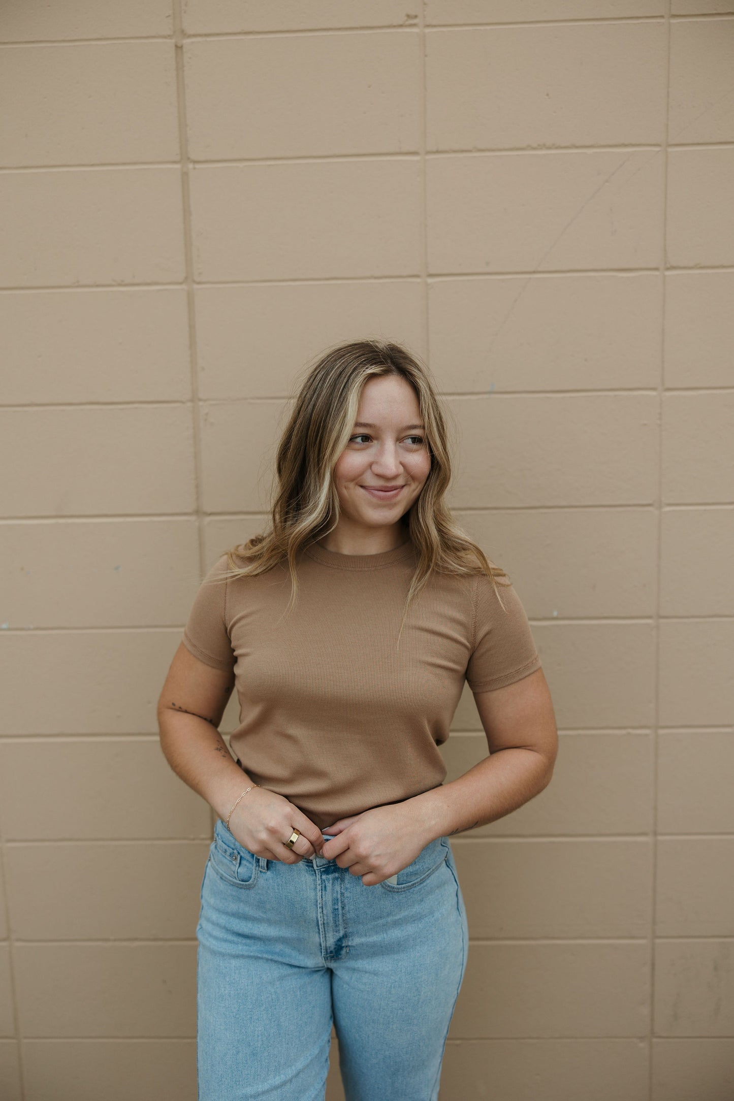 Basic Ribbed Knit Top