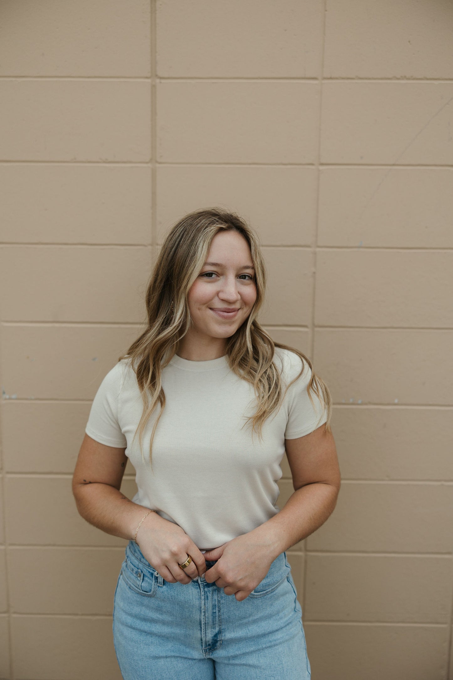 Basic Ribbed Knit Top