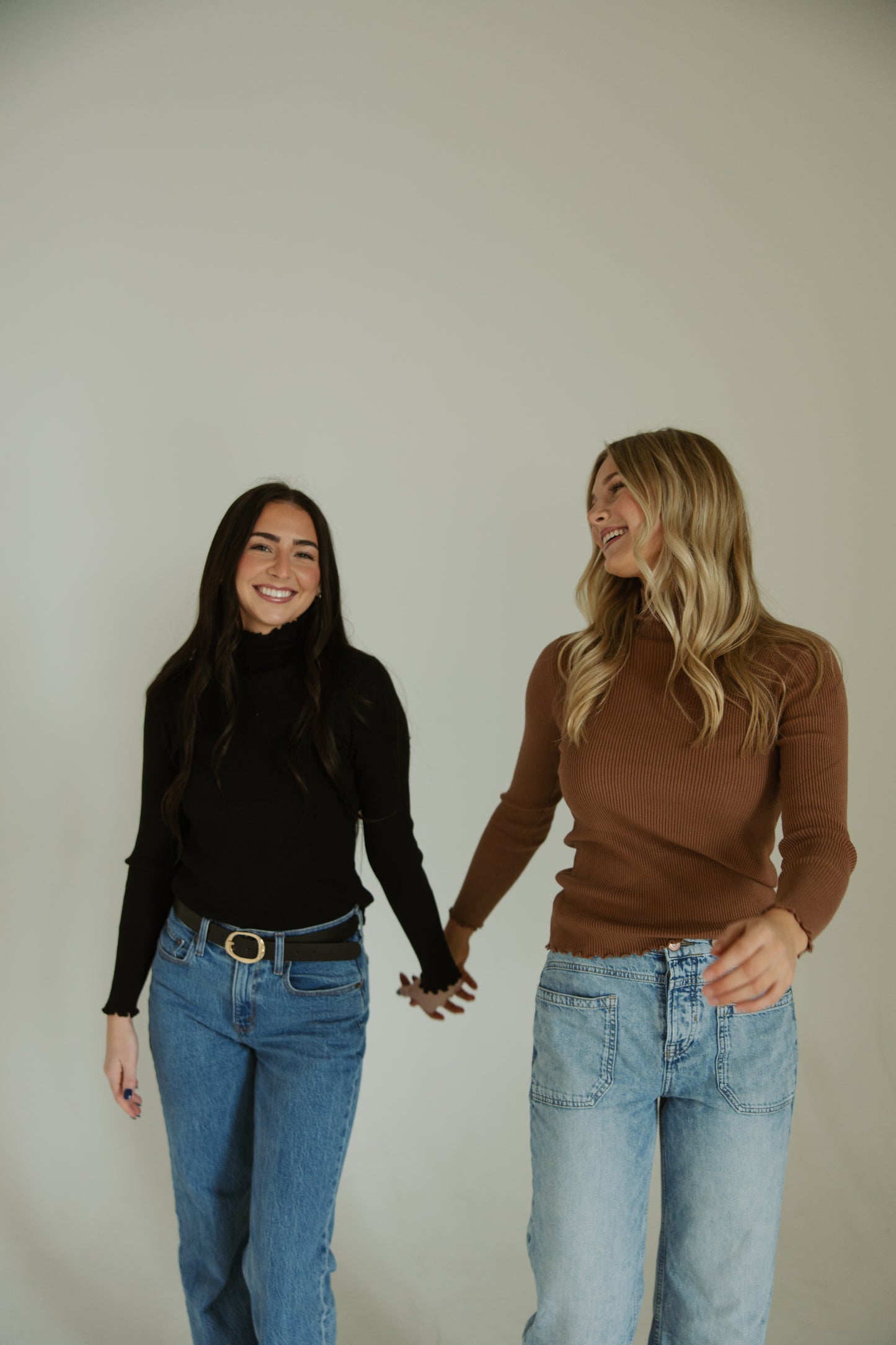 Ribbed Turtleneck Longsleeve