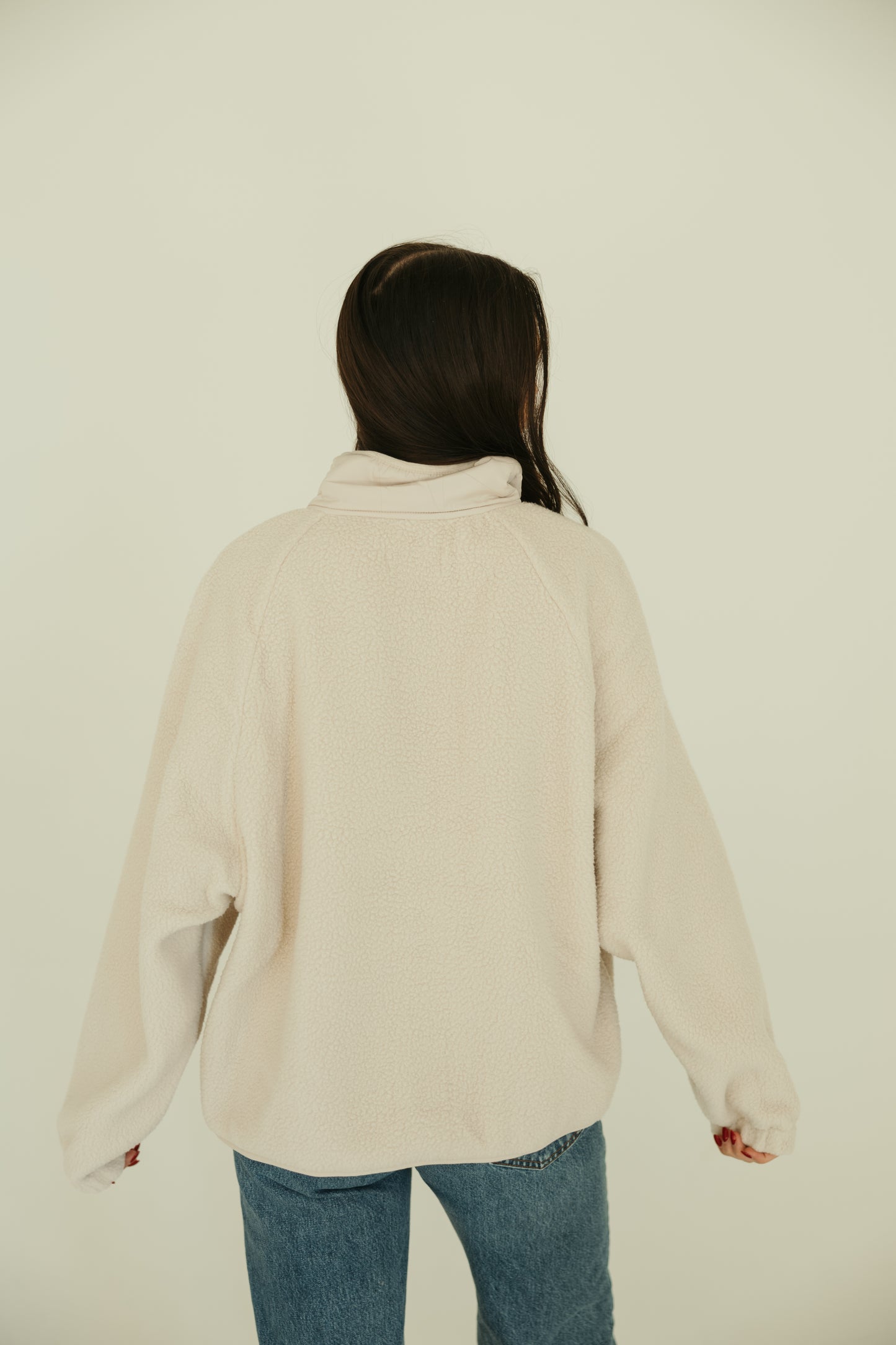 Beige Fleece Jacket