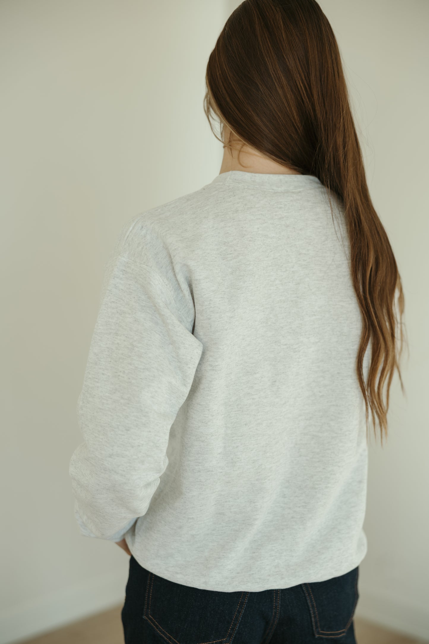 No Place Like Home Embroidered Crew