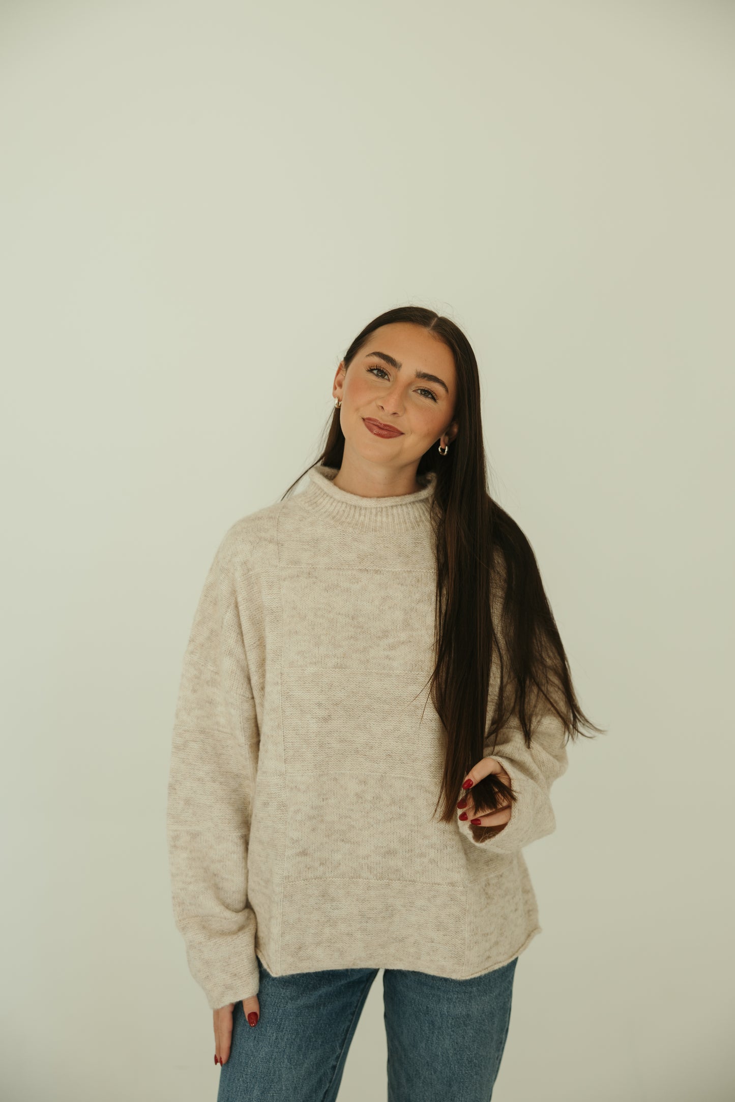 Mixed Pattern Sweater