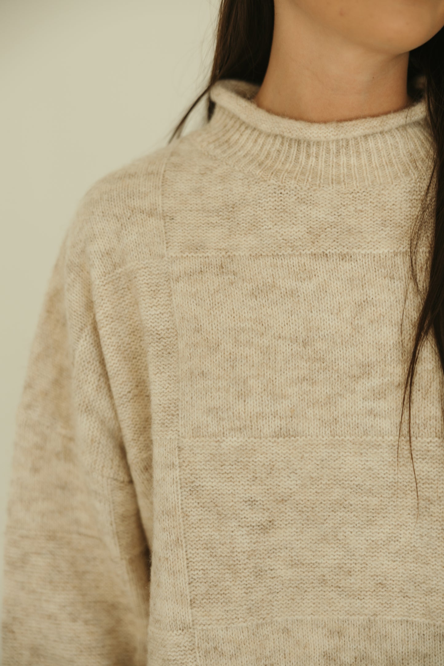 Mixed Pattern Sweater