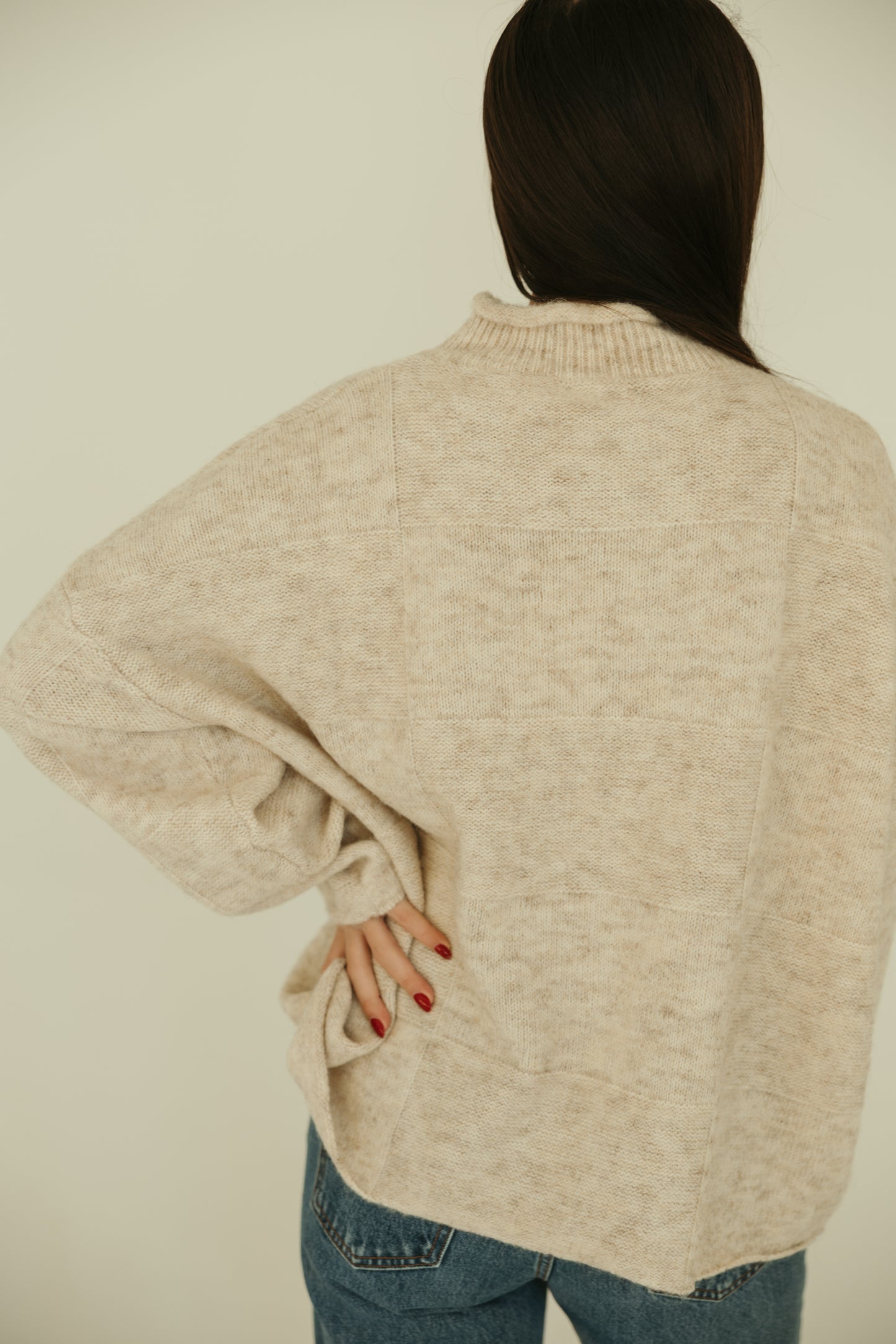 Mixed Pattern Sweater