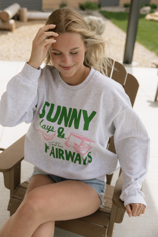 Sunny Days & Fairways Crewneck
