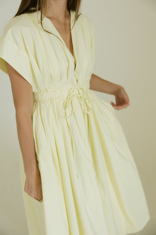 Butter Poplin Maxi Dress