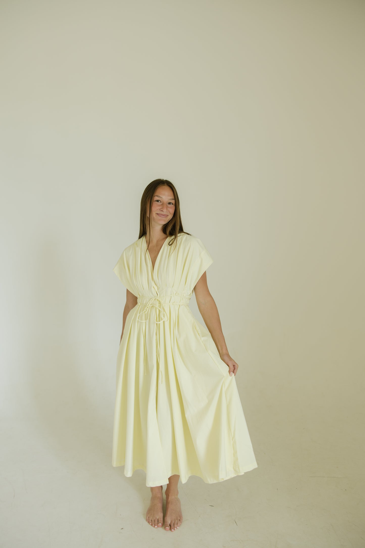 Butter Poplin Maxi Dress