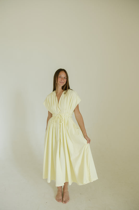 Butter Poplin Maxi Dress