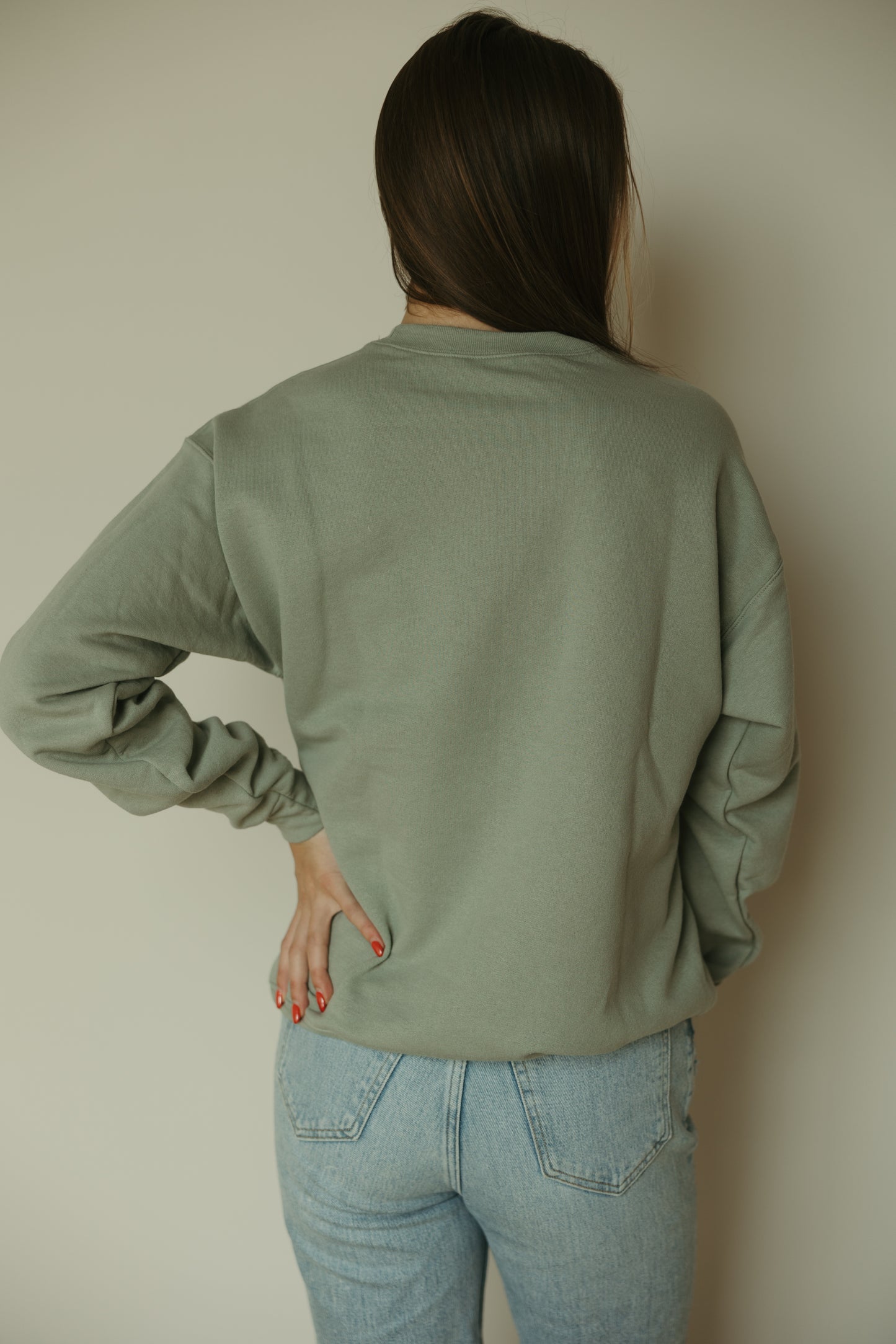 Reading Is My Favorite Sport Embroidered Crewneck