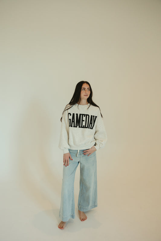 Gameday Sweatshirt in White