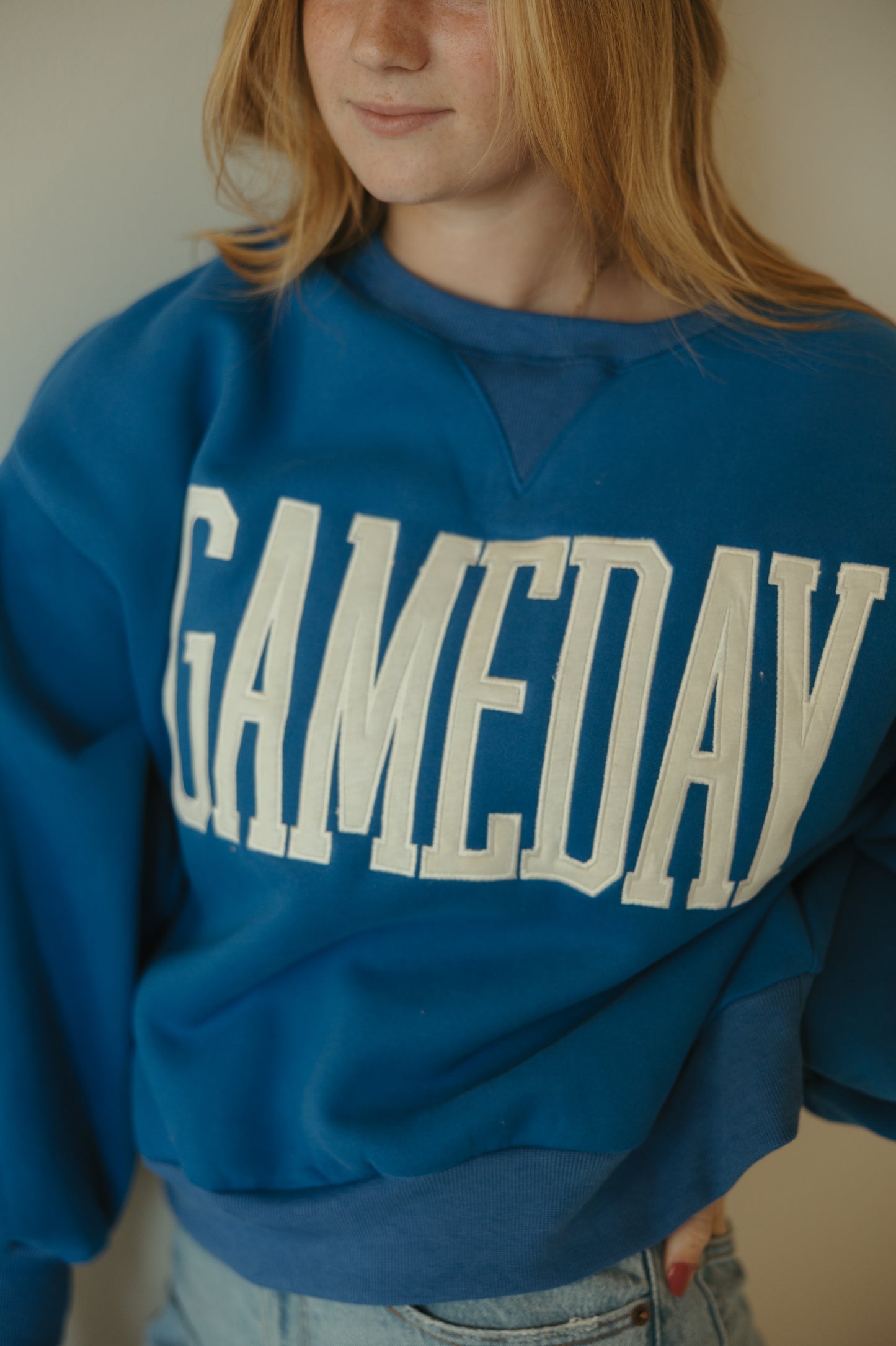 Gameday Sweatshirt in Blue