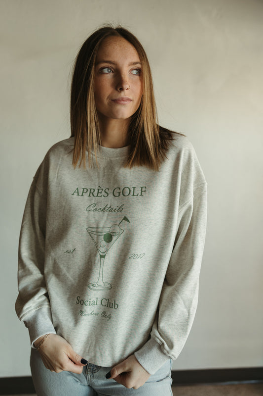 Apres Golf Crewneck