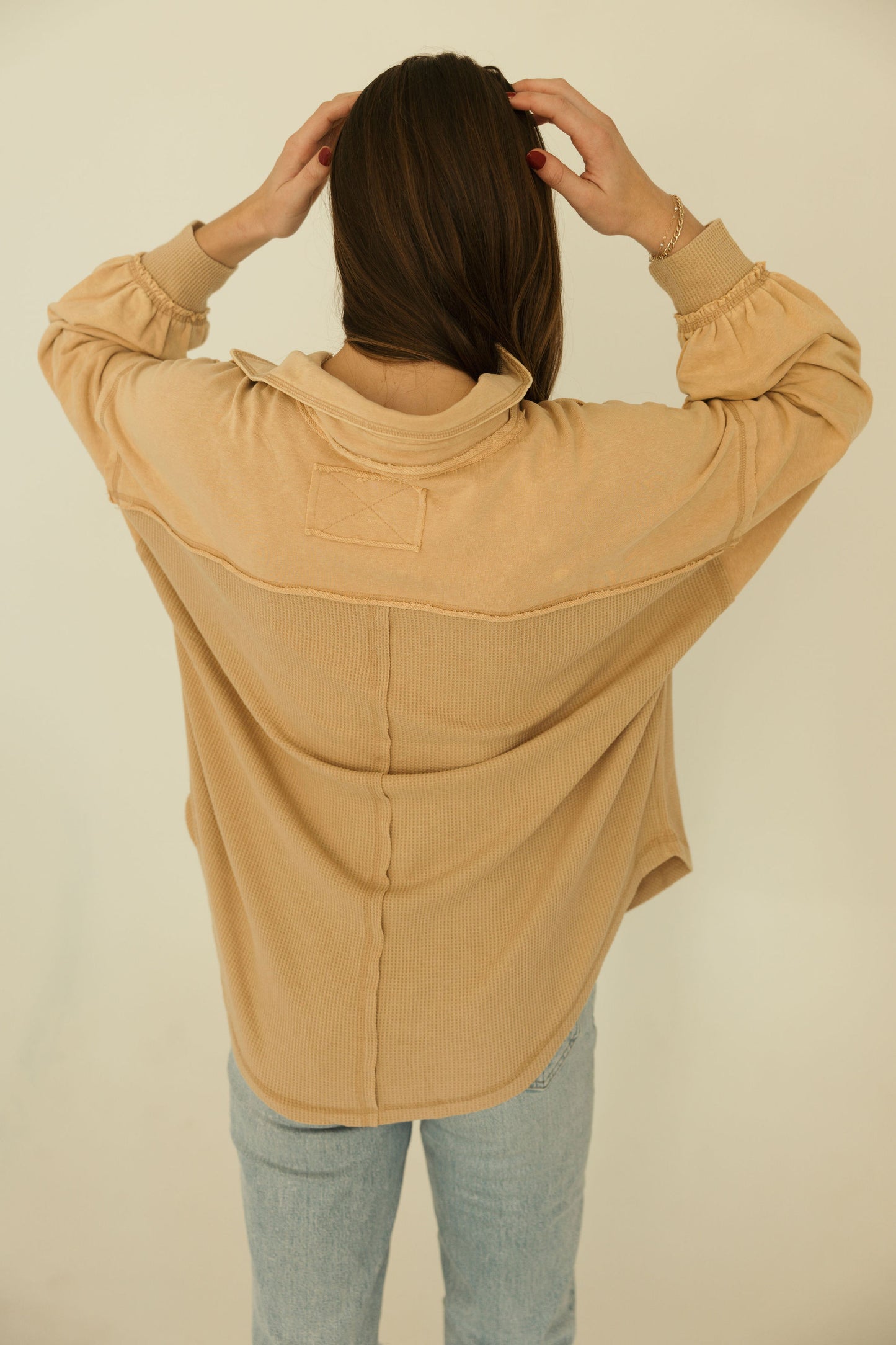 Oat Washed Texture Jacket