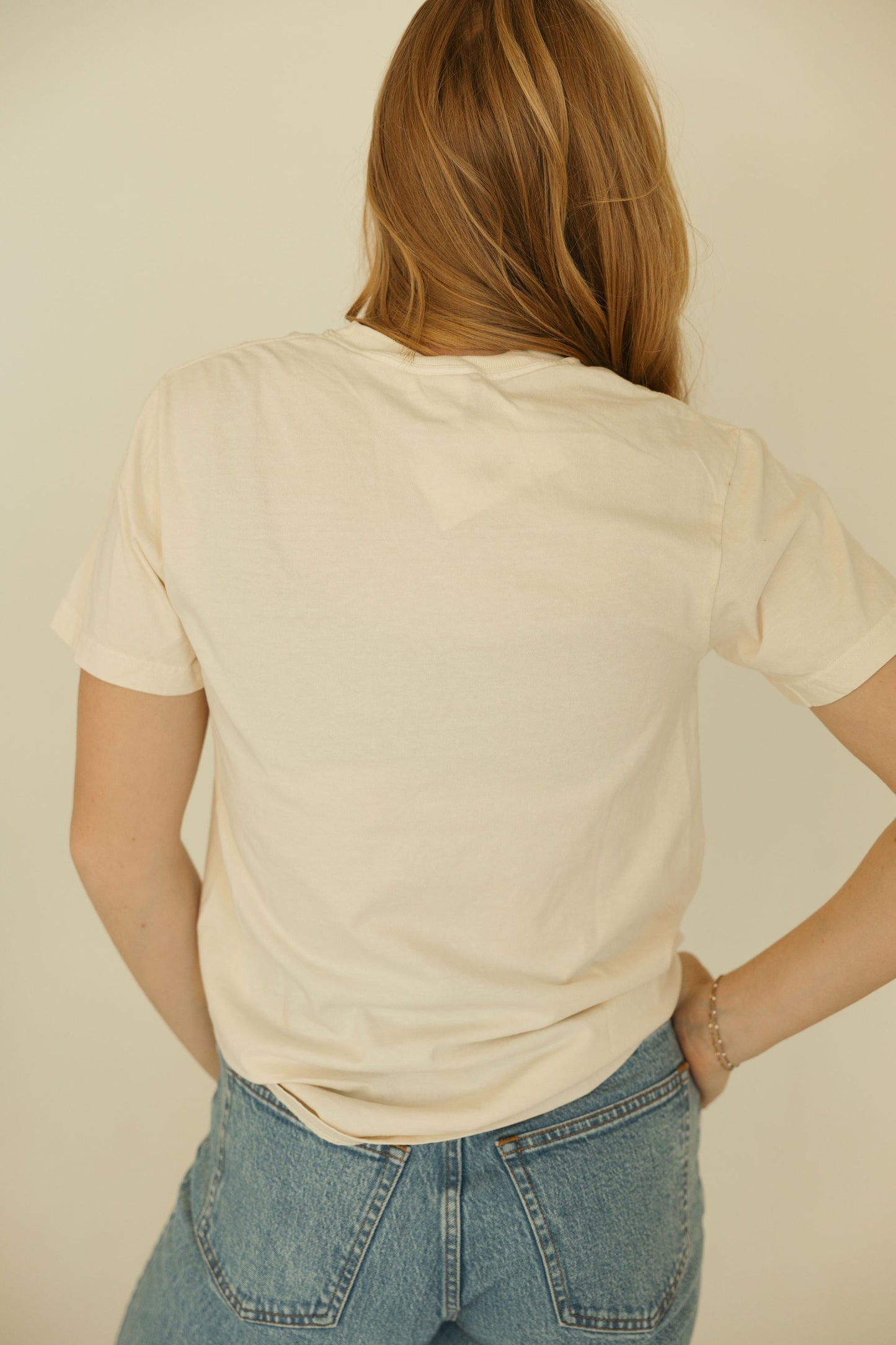 Enjoy The Now Embroidered Tee