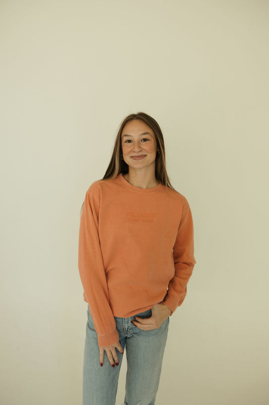 Delight In The Lord Embroidered Crewneck