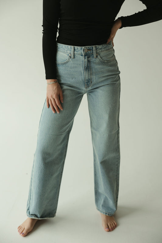 High Waisted Skater Jeans