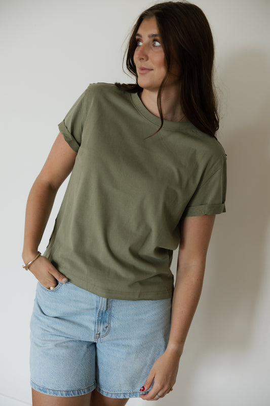Short Sleeve Basic Tee