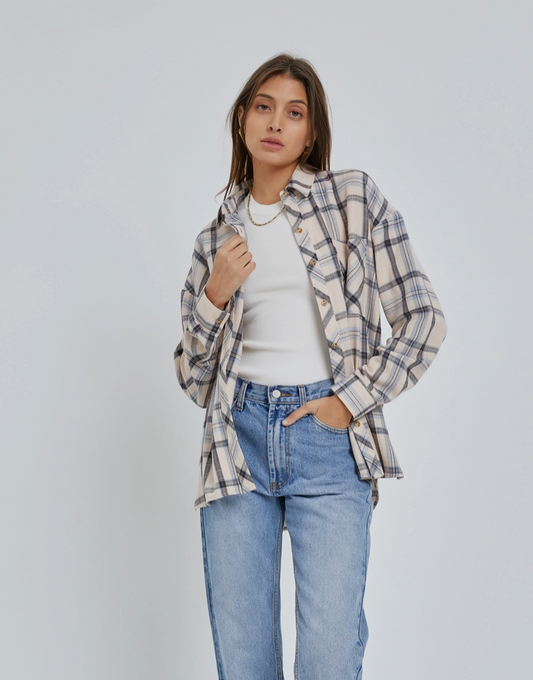 Oversized Boyfriend Flannel