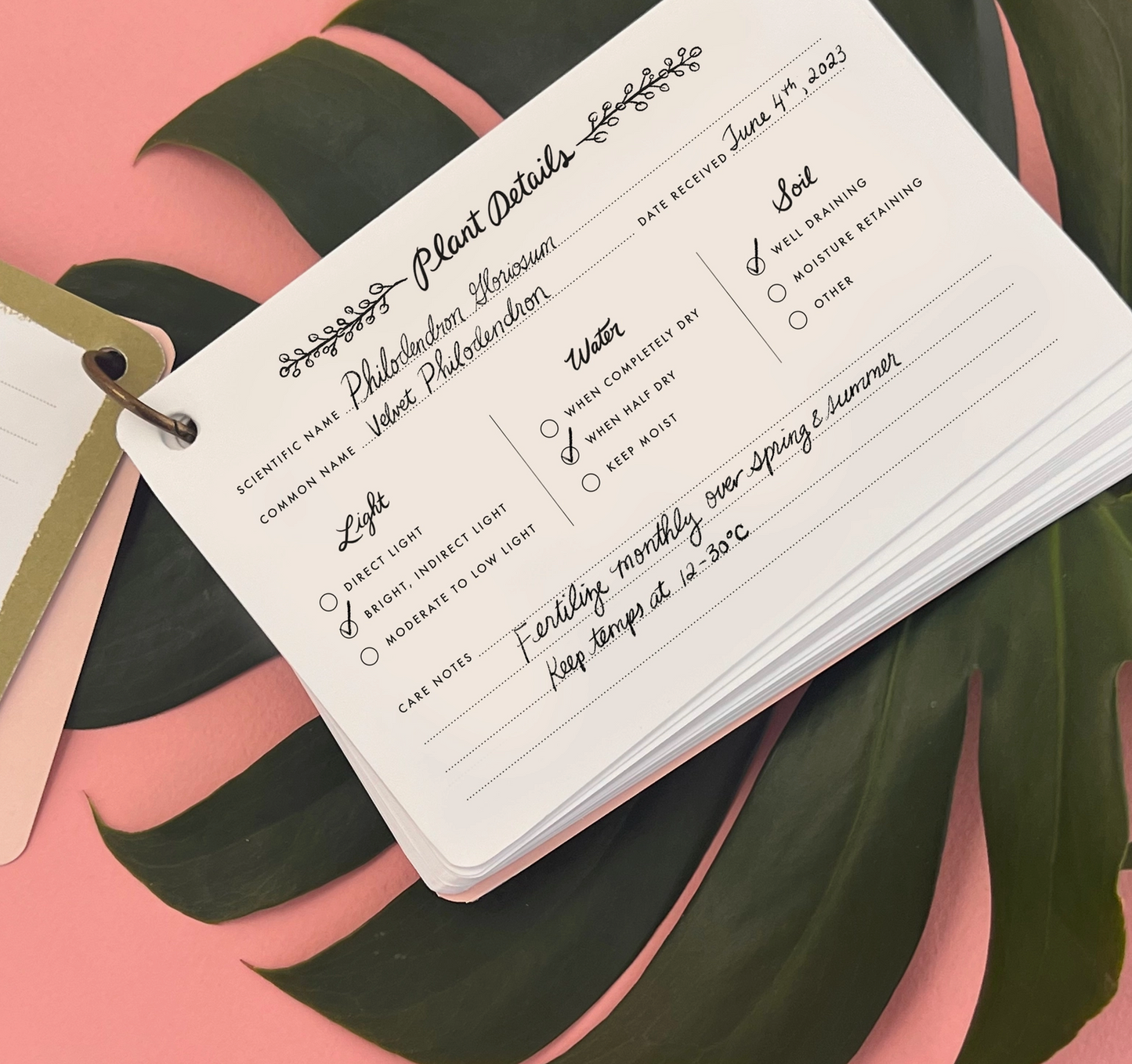 The Plant Lover's Journal