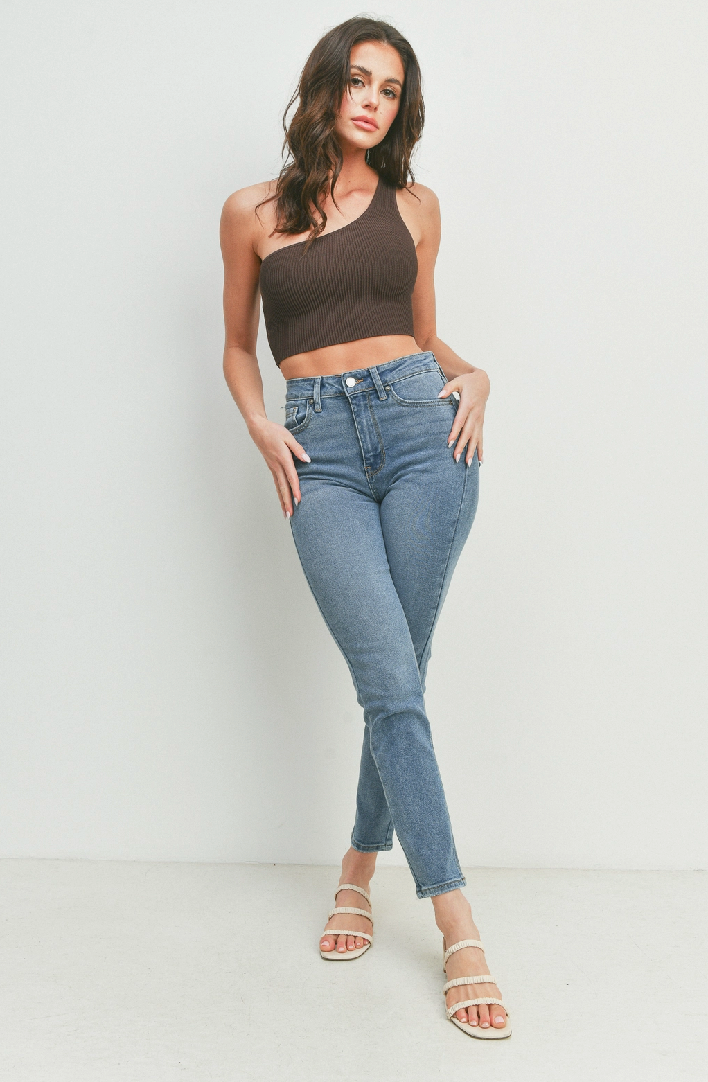 Vintage Wash Skinny Jeans