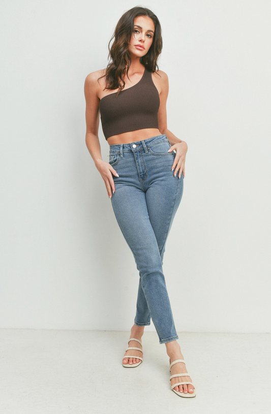 Vintage Wash Skinny Jeans