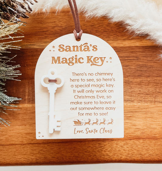 Santa's Magic Key Ornament