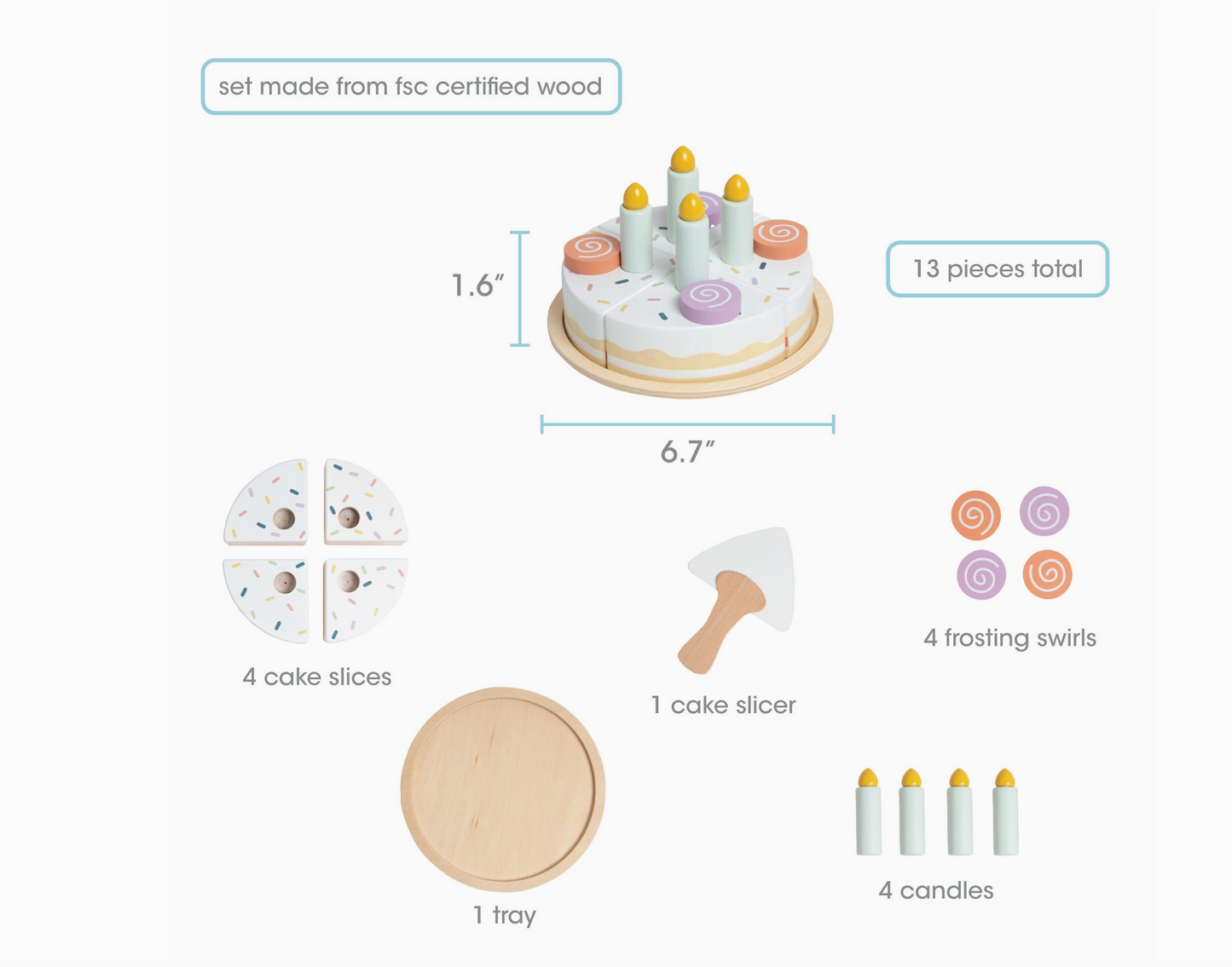 Kids Cake Set