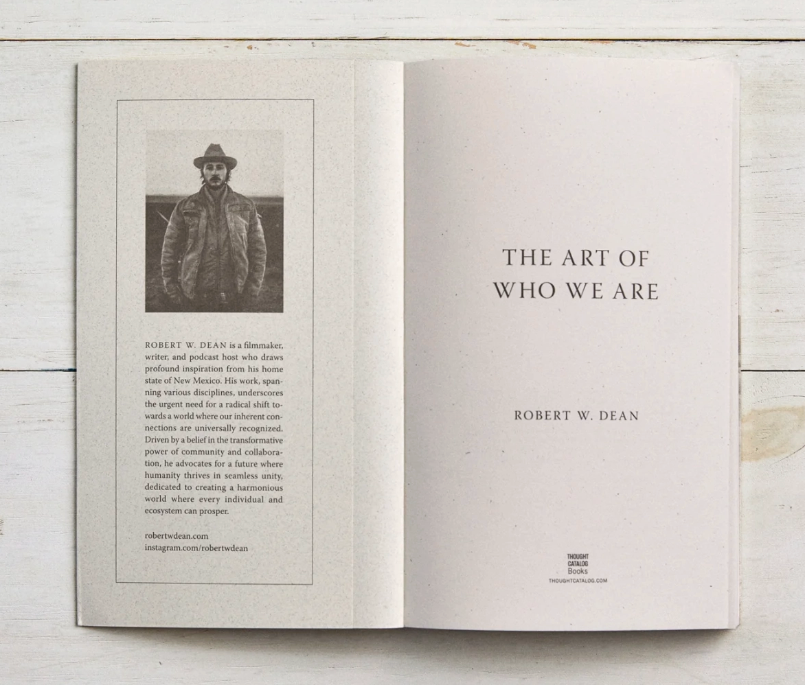 The Art Of Who We Are Book