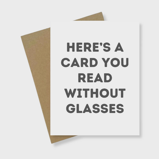 A Card You Read | Greeting Card