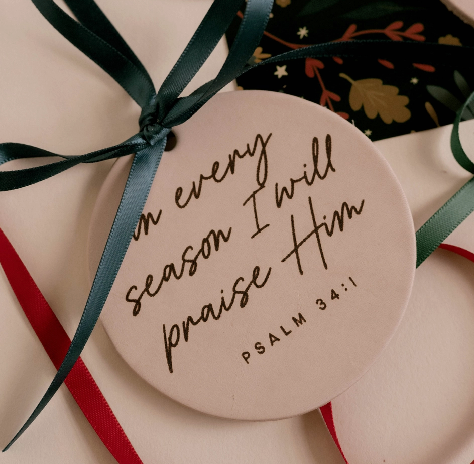 Assorted Leather Christmas Ornaments