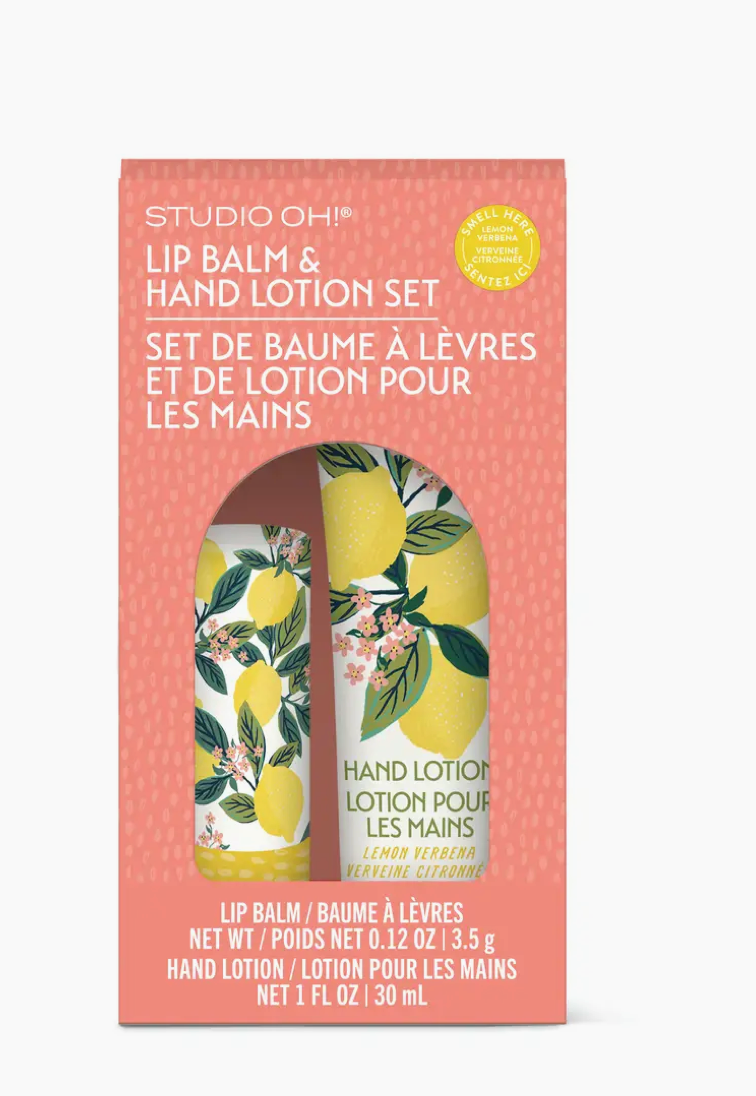 Lip Balm & Hand Lotion Set