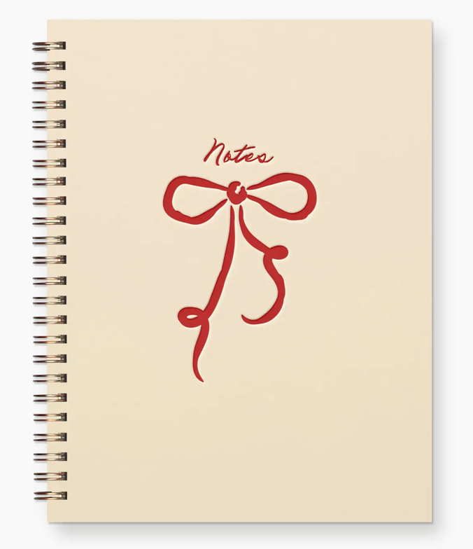 Red Bow Notebook