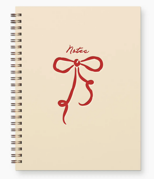 Red Bow Notebook
