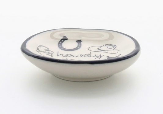 Howdy Ring Dish