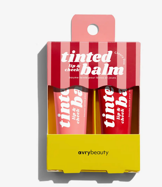 Lip & Cheek Tinted Balm | Cheery Duo