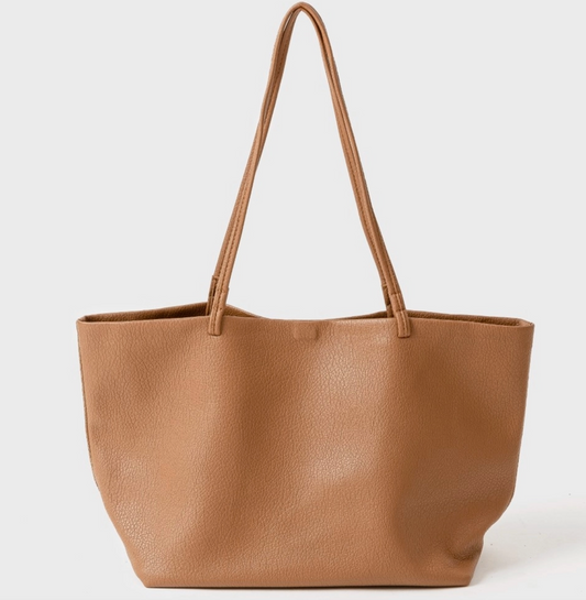 Brown Oversized Tote Bag