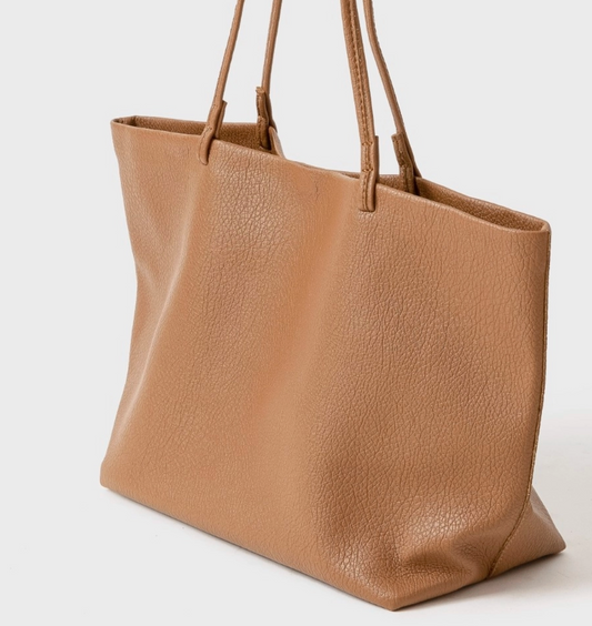 Brown Oversized Tote Bag
