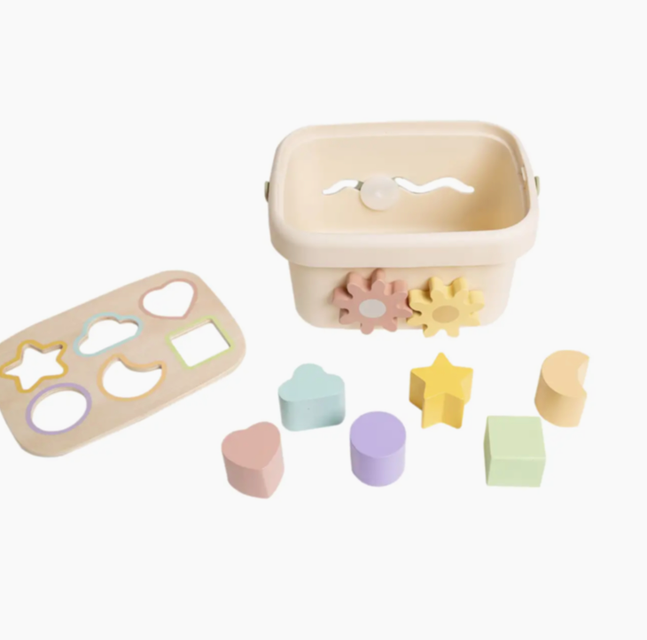Wooden Shape Sorter Toy